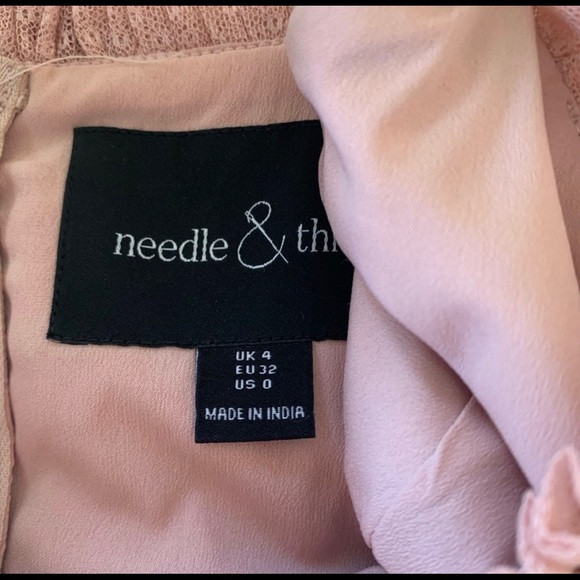 Pink Anthropologie Tulle Prom Dress/Gown - Picture 4 of 7